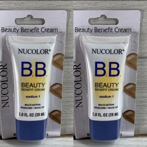 (2) Candy Moyo BB Beauty Benefit Cream In Medium 1 BNIB 1.0 Fl Oz